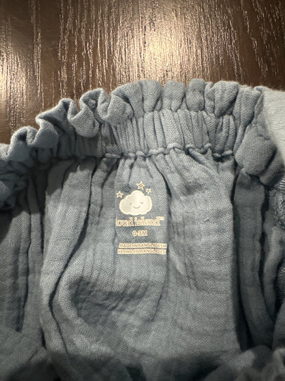 Cloud Island® Baby 2-Piece Gauze Outfit Set