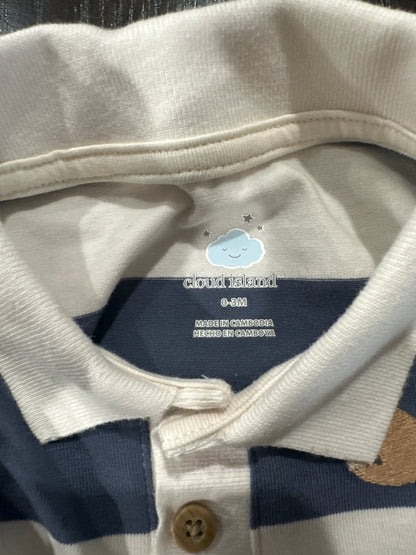 Cloud Island™ Baby Knit Top & Shorts Outfit Set – 2-Piece