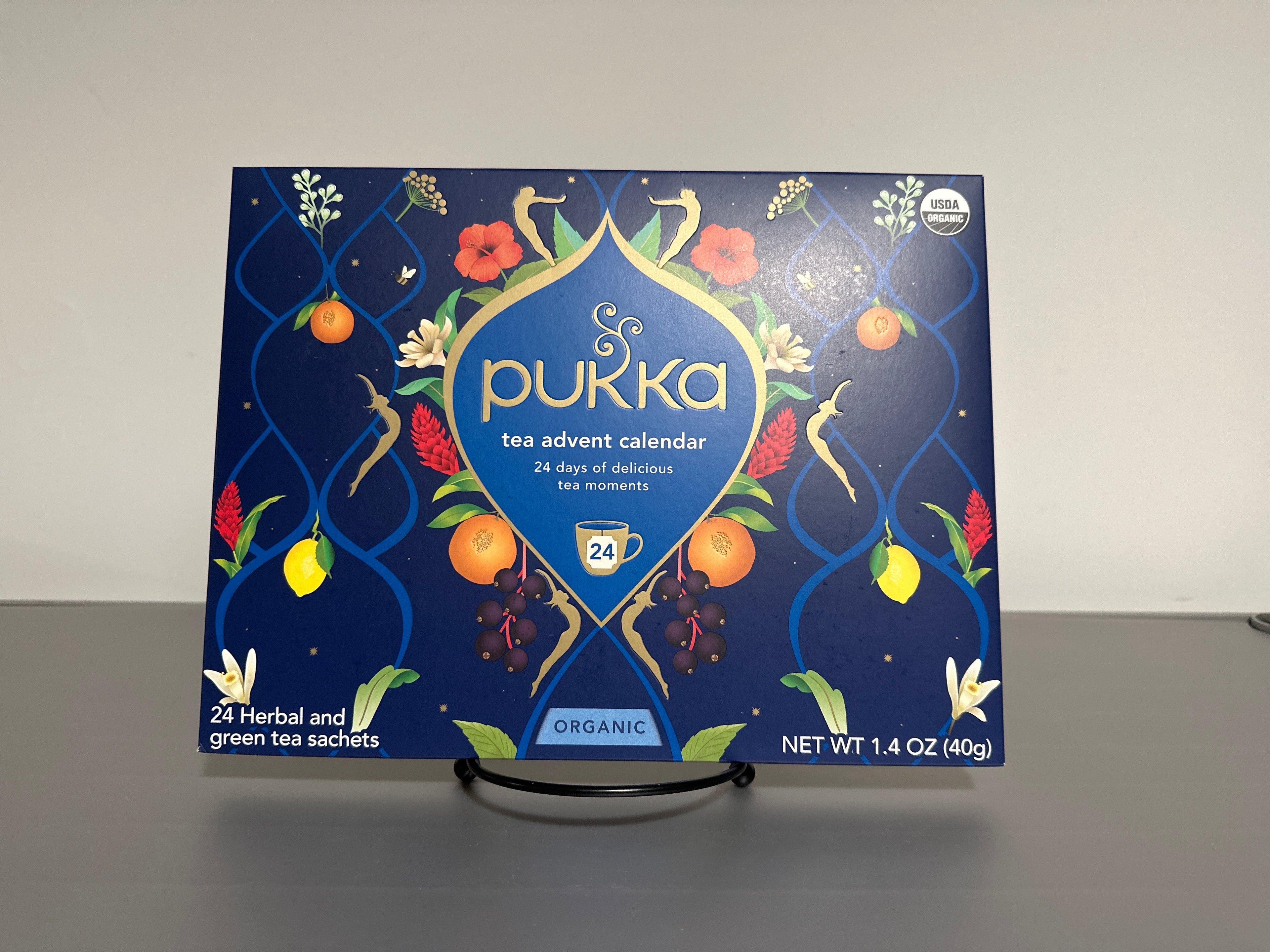 Pukka® Organic Tea Advent Calendar – 24 Days of Herbal & Green Tea Sachets