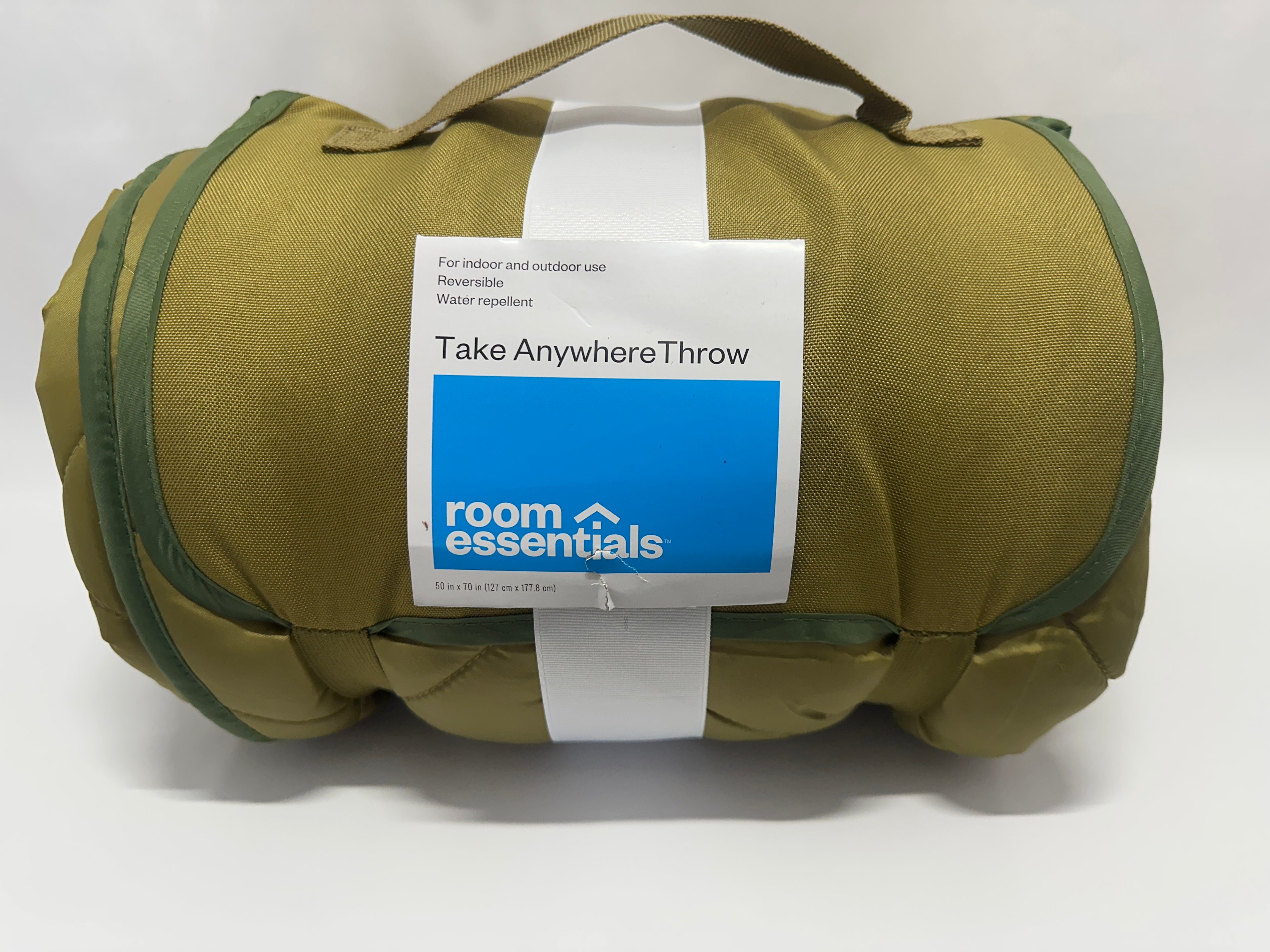 Room Essentials Take Anywhere Throw – Indoor & Outdoor Reversible Blanket