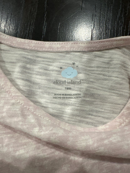 Cloud Island™ Baby Girls Sleeveless Romper Dress – Pink