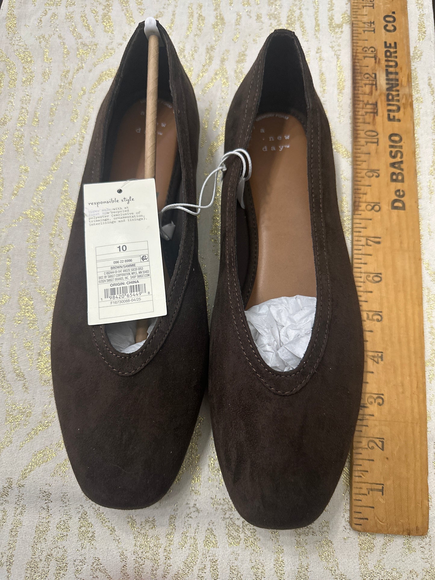 Women’s Sammie Ballet Flats with Memory Foam Insole – A New day