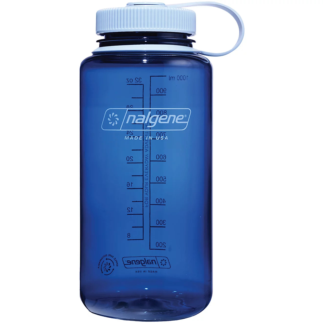 Nalgene Wide Mouth 32 oz Sustain Bottle - Indigo