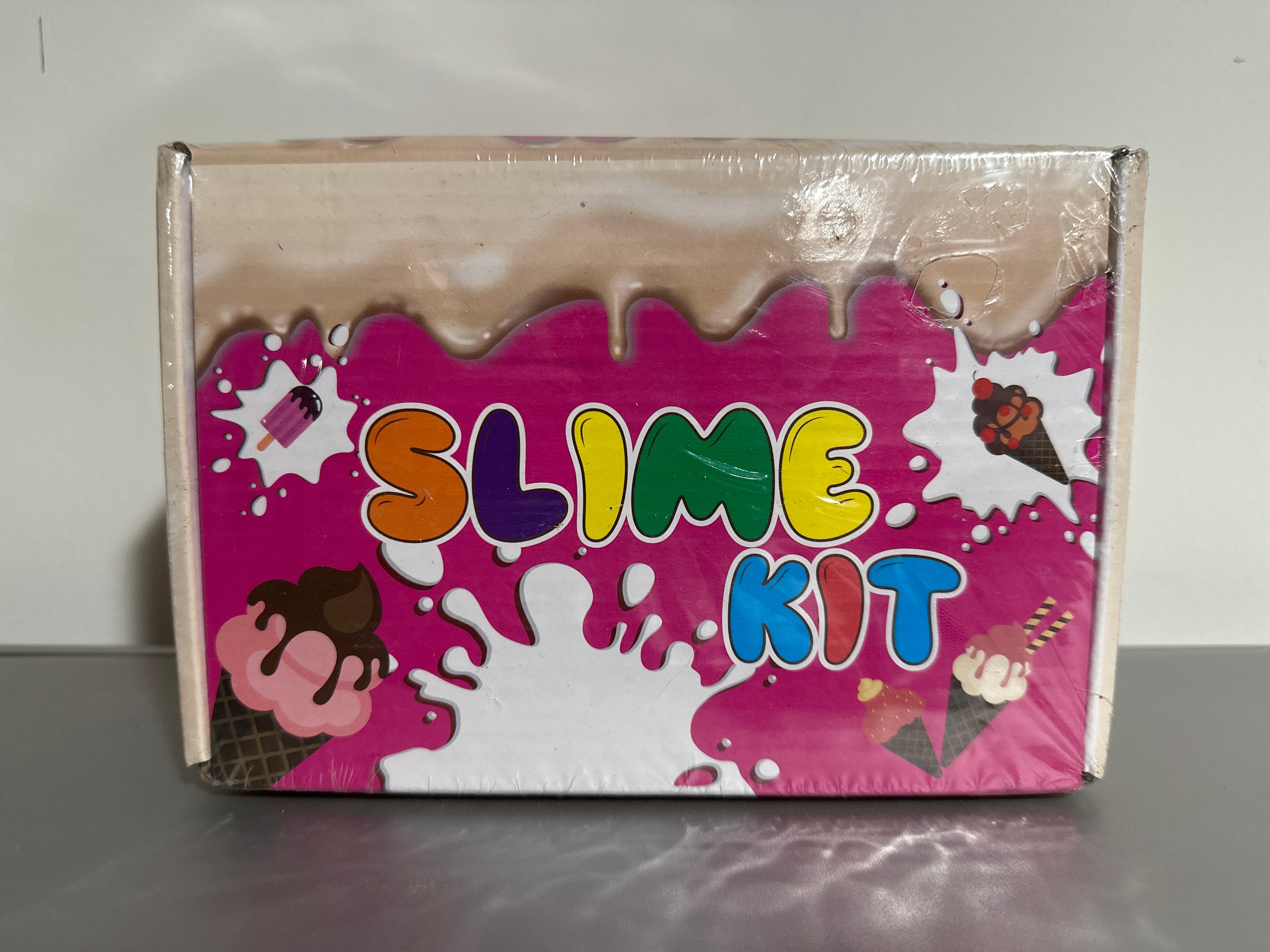 Elover DIY Slime Kit – Ice Cream–Themed Sensory Slime Play Set