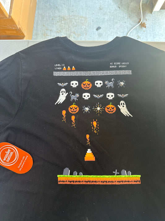 Gaming Halloween Shirt kids XXL