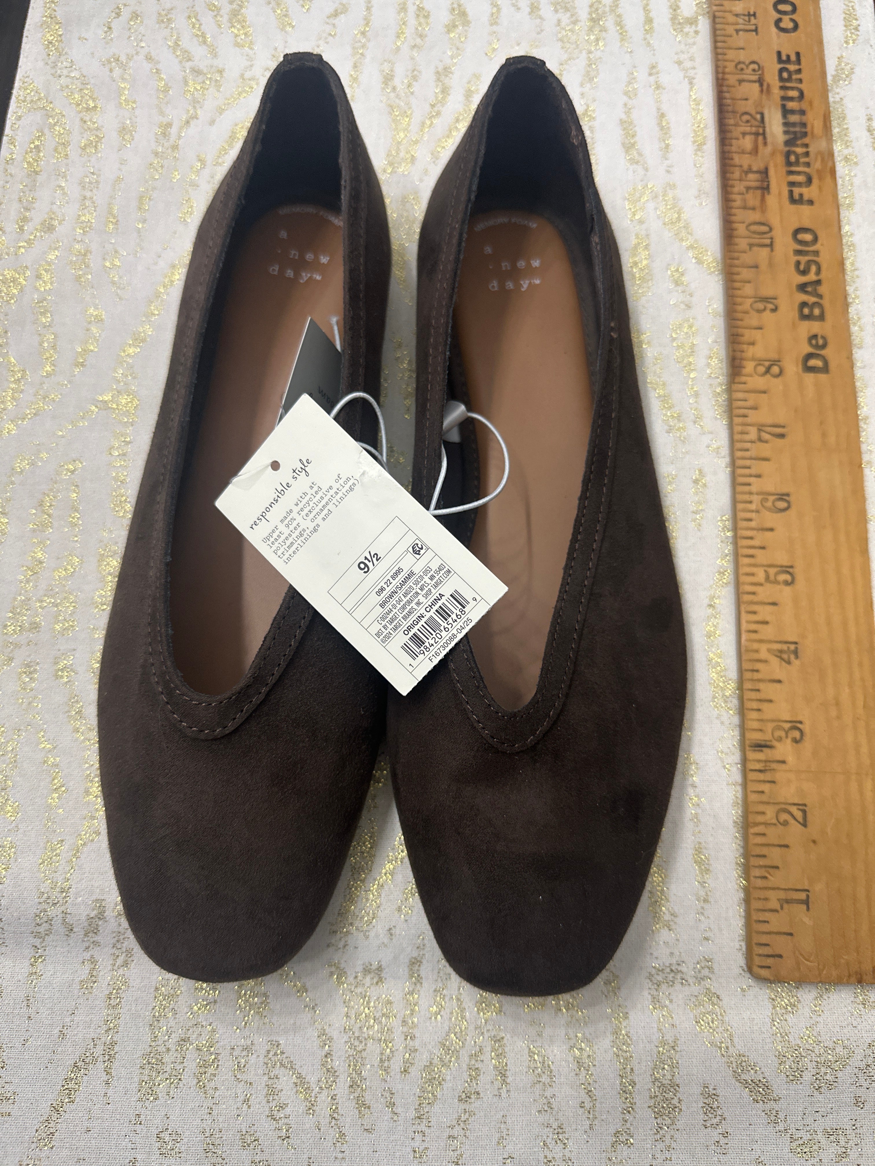 Women’s Sammie Ballet Flats with Memory Foam Insole – A New day