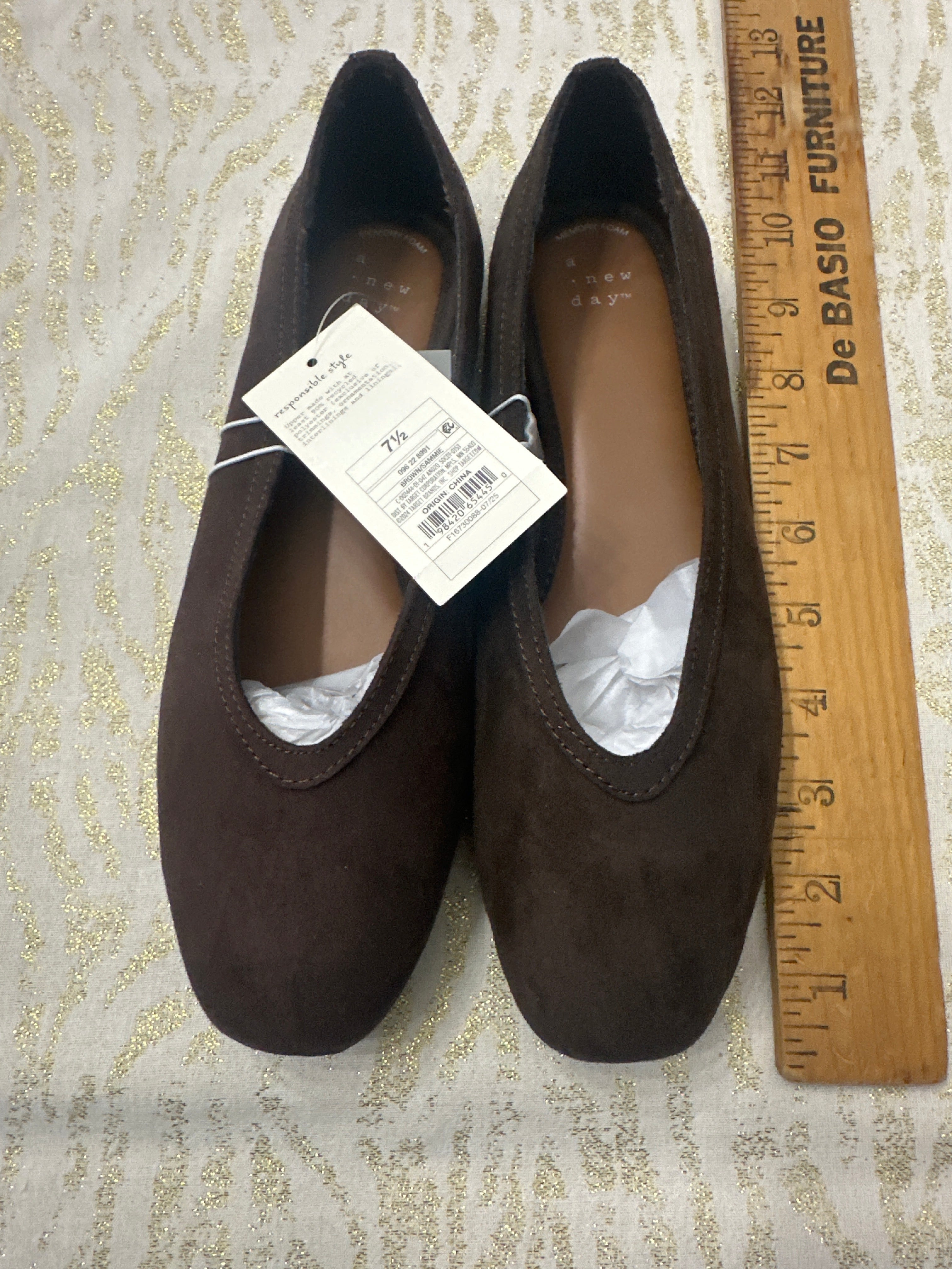Women’s Sammie Ballet Flats with Memory Foam Insole – A New day