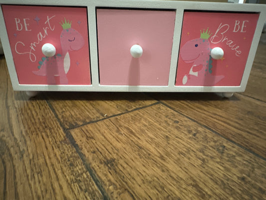 Dino Printed Mini Drawer