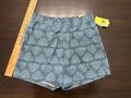 All in Motion Men's Hybrid Shorts 6 Blue Palm Print Medium