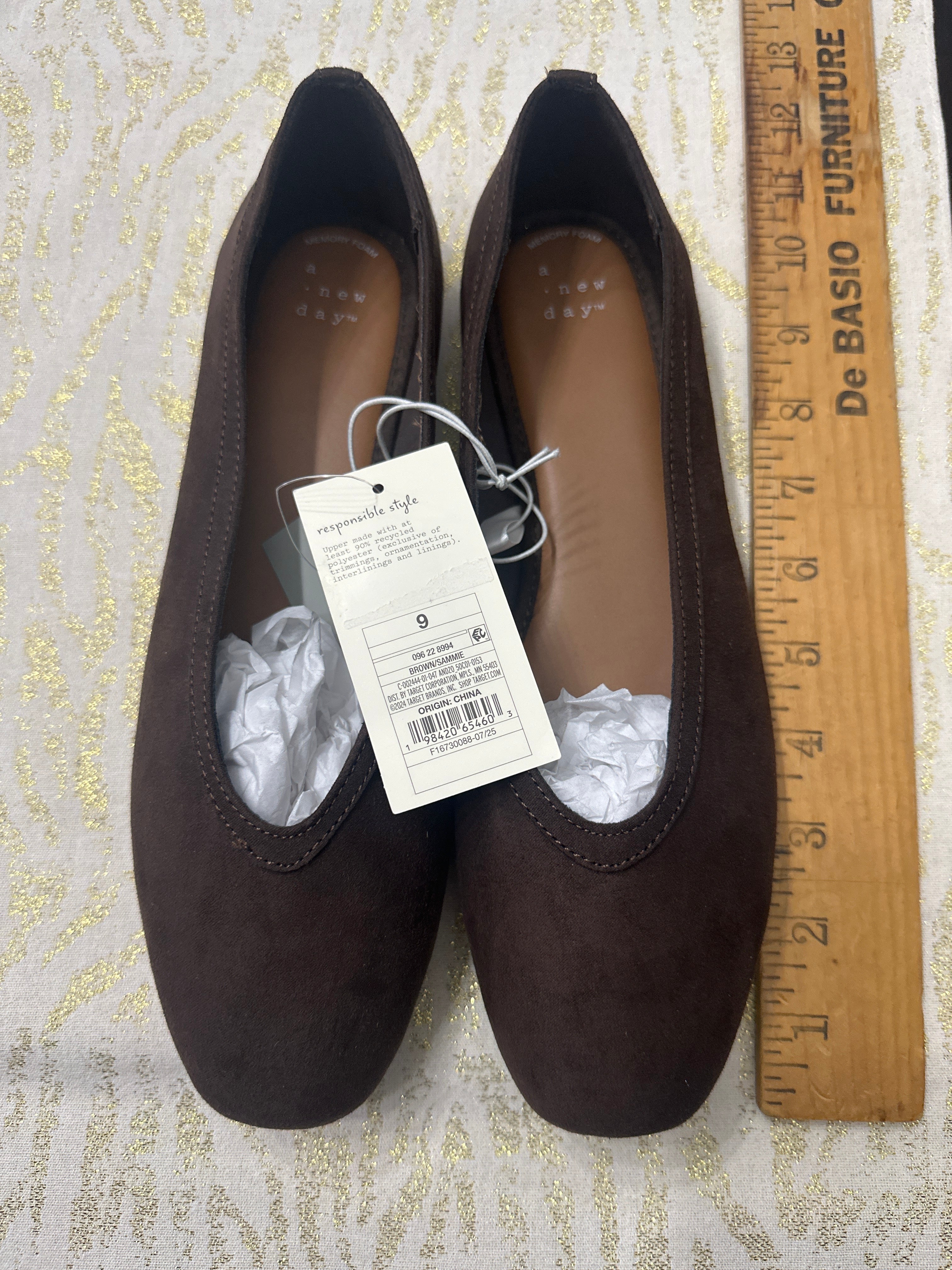 Women’s Sammie Ballet Flats with Memory Foam Insole – A New day