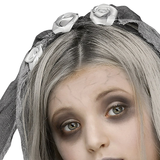 Cemetery Bride Halloween Costume for Children, Girls' Size M (7/8), by Way to Celebrate
