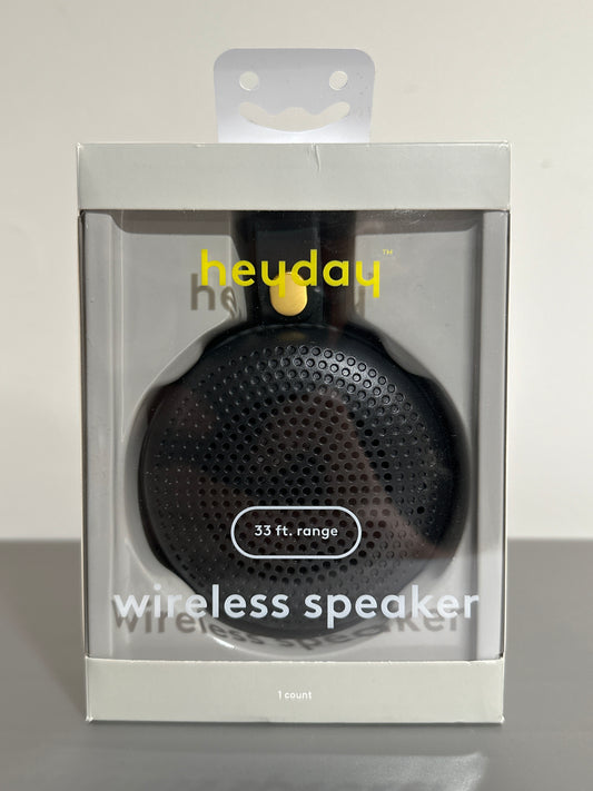heyday™ Wireless Speaker – Portable Bluetooth Speaker (Black)