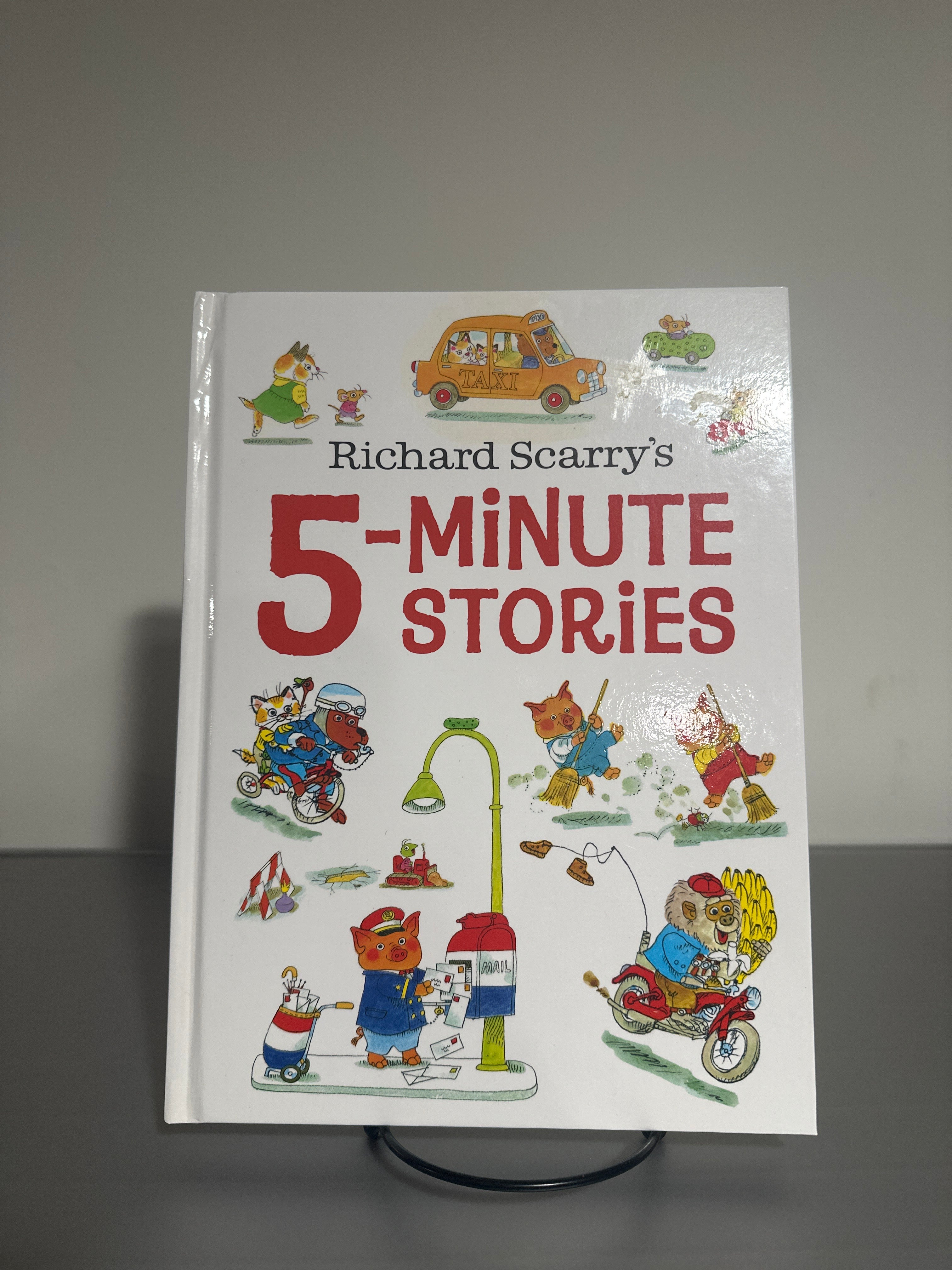 Richard Scarry’s 5-Minute Stories – Hardcover Children’s Book