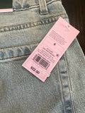 Wild Fable Women's Mid Rise Denim Bermuda Shorts Light Wash