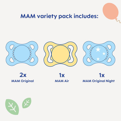 MAM Variety Pack Baby Pacifier
