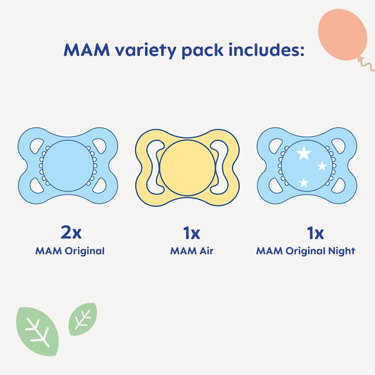 MAM Variety Pack Baby Pacifier