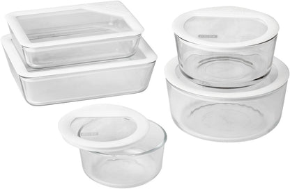 Pyrex Ultimate Glass Food Storage Set – 10-Piece