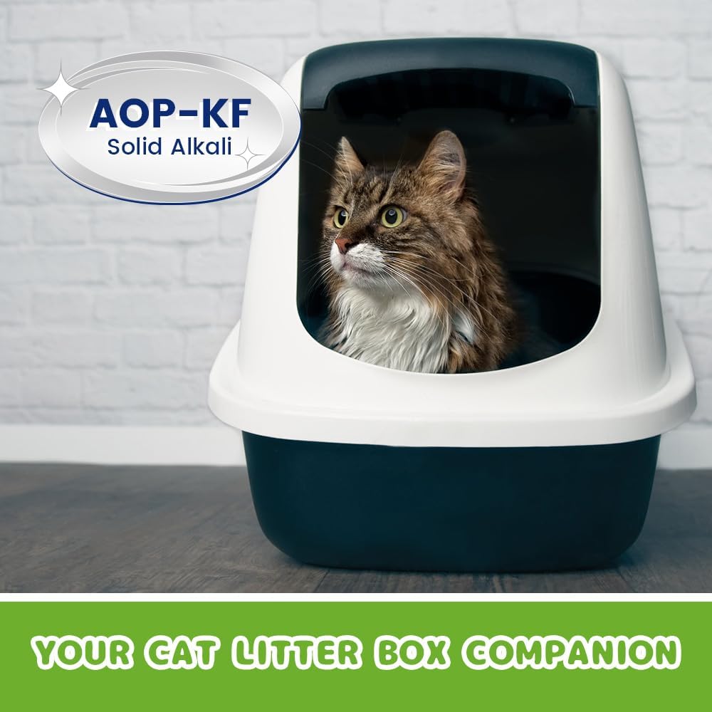 Cat Litter Deodorizer - Pet Odor Eliminator For Home Non Toxic and Safe for Kittens, Cat Box Odor Eliminator (30packs)