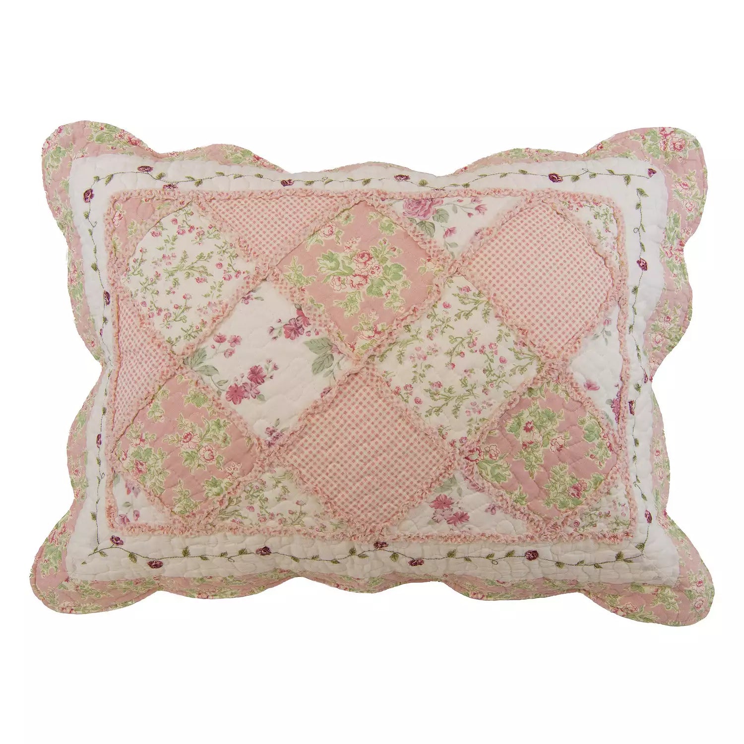 Donna Sharp Strawberry Garden Quilt & Sham Set Queen