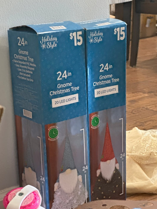 Christmas gnome tree