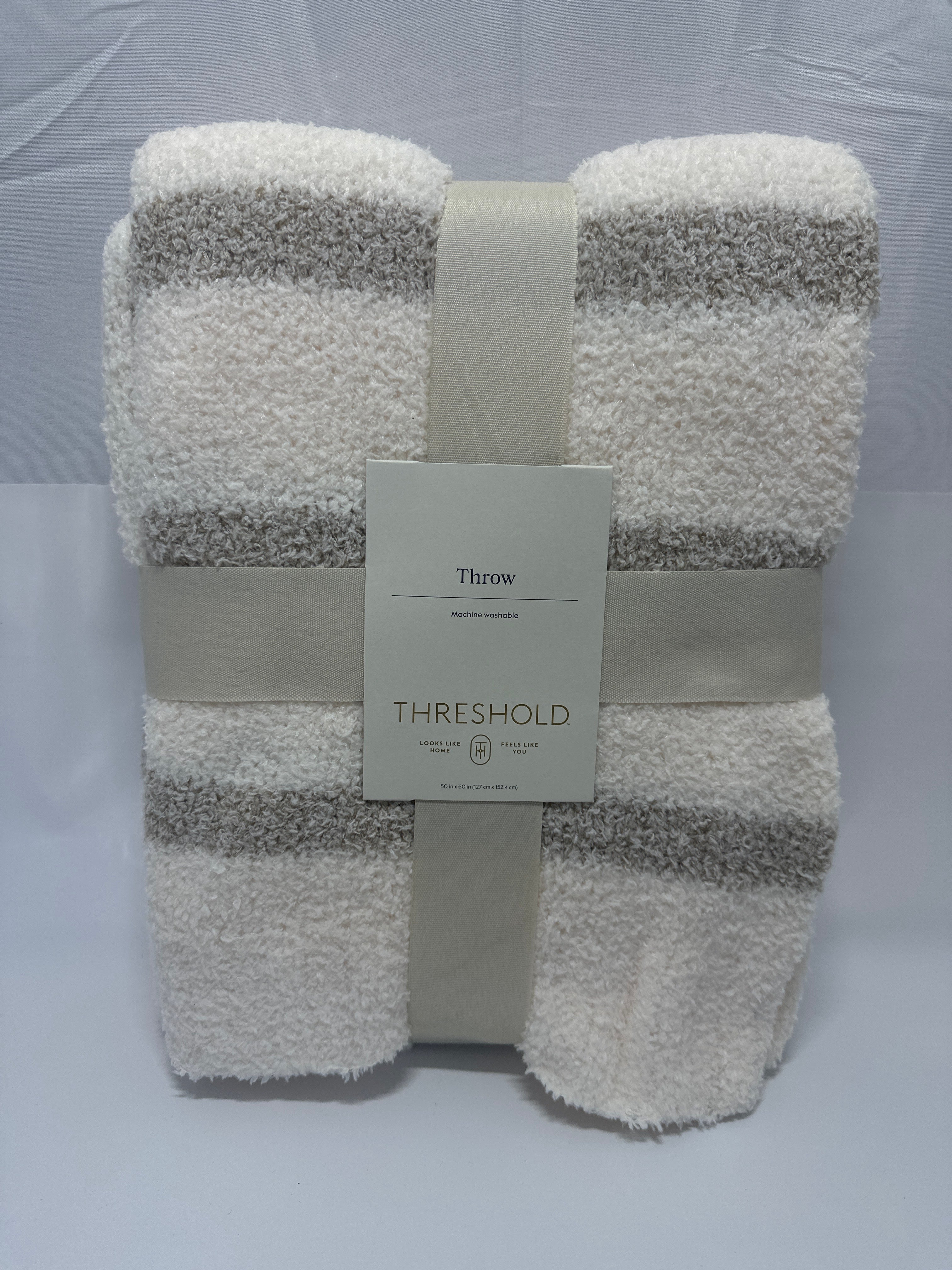Threshold™ Plush Textured Throw Blanket