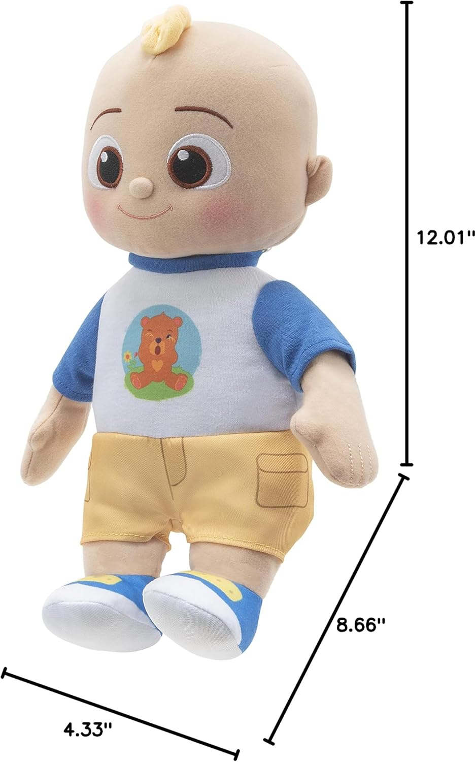 CoComelon Official Boo Boo JJ Feature Plush