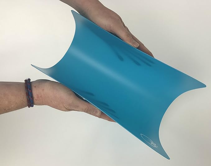 Set of 6 Color-Coded Flexible Plastic Cutting Boards – BPA Free, Anti-Slip (12×15")