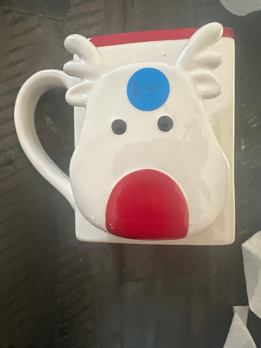 Reindeer tea cup