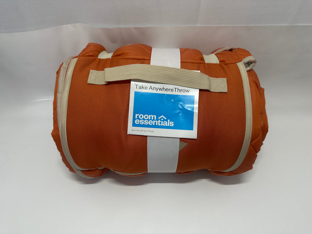 Room Essentials Take Anywhere Throw – Indoor & Outdoor Reversible Blanket