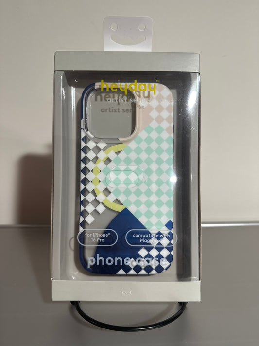 heyday™ Artist Series Geometric Phone Case for iPhone 16 Pro
