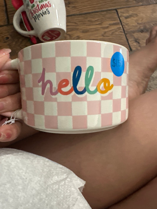 HELLO mug