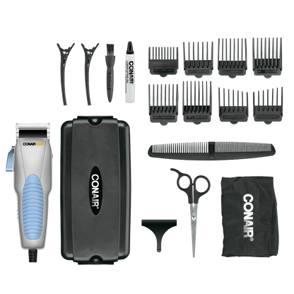 Conair Men Custom Cut Haircut Kit, 18 Piece