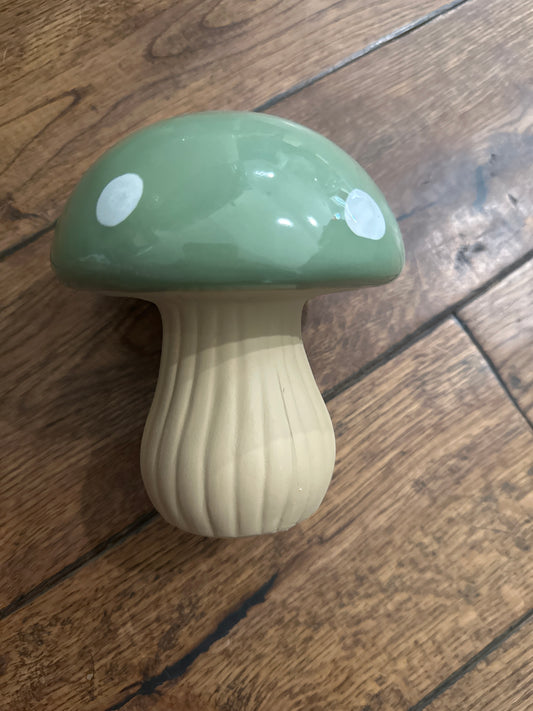 Green mushrooms