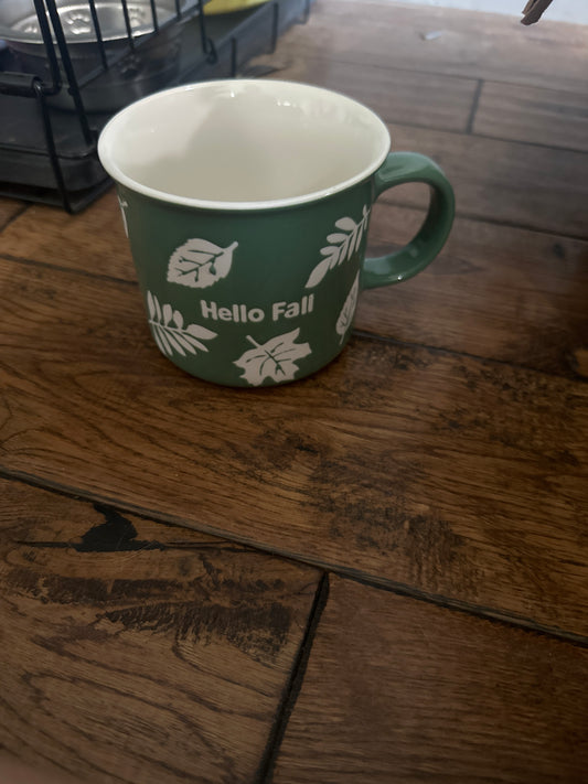 Hello Fall mug