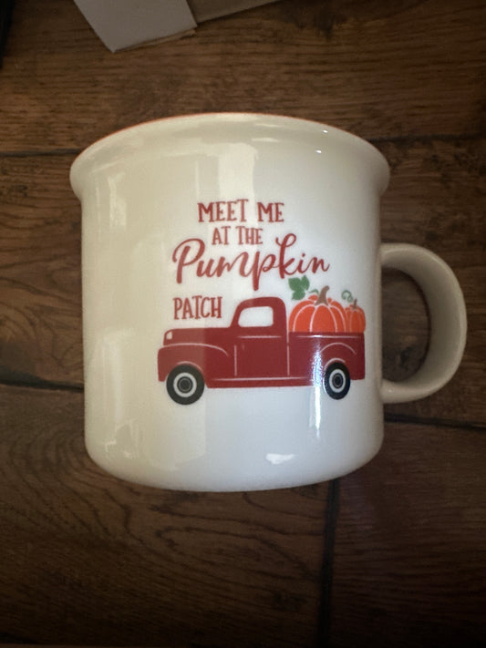 Pumpkin patch mug