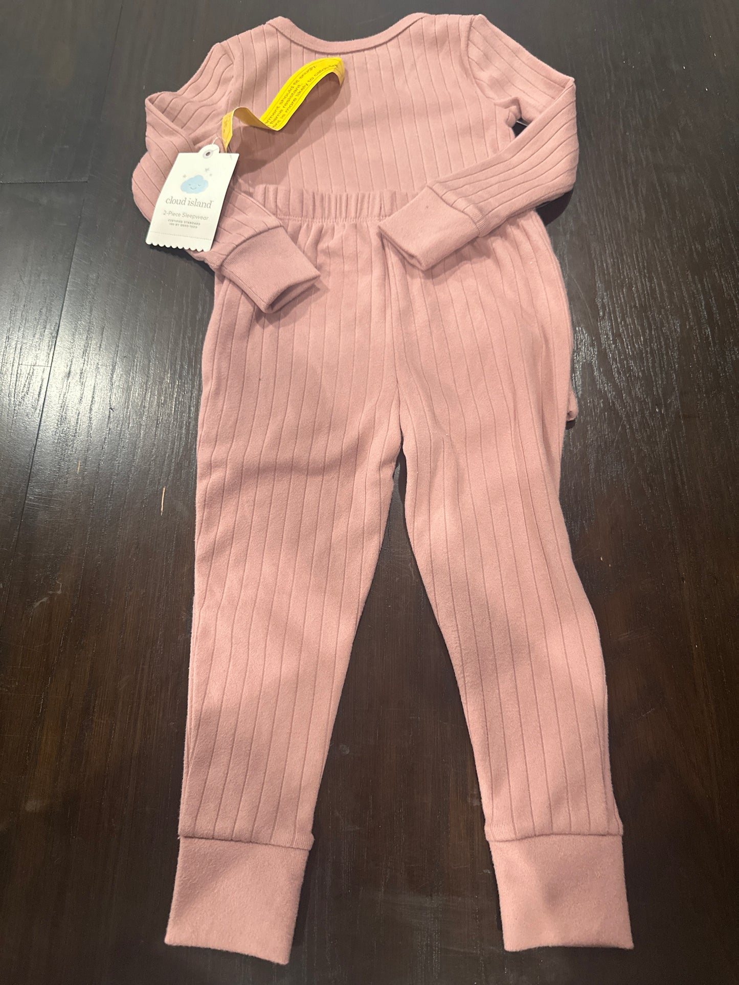 Cloud Island™ Ribbed 2-Piece Sleepwear Set – Soft & Cozy Pajamas