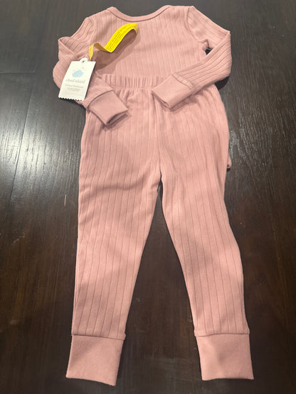 Cloud Island™ Ribbed 2-Piece Sleepwear Set – Soft & Cozy Pajamas