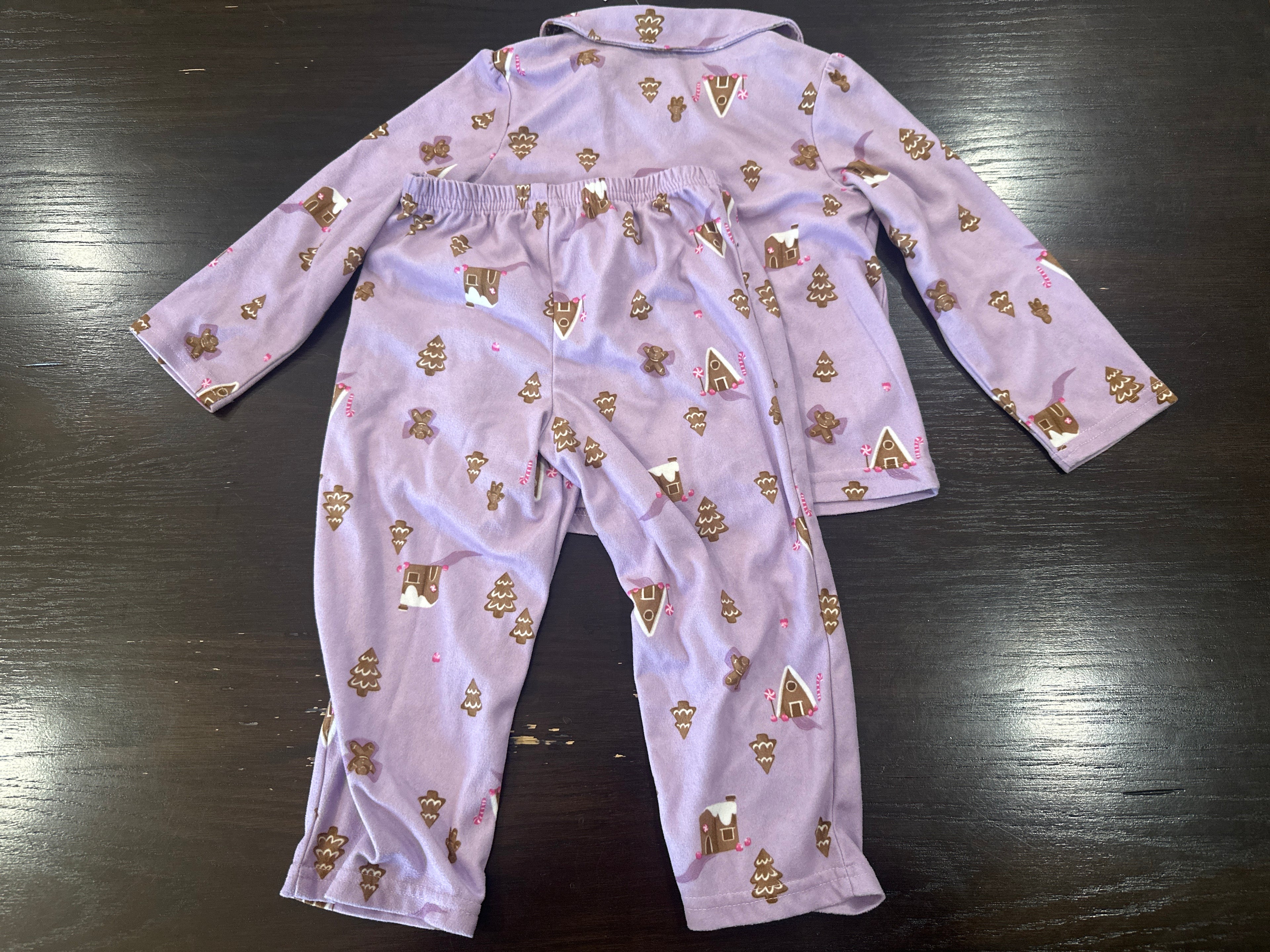 Carter’s® Toddler Gingerbread Print 2-Piece Pajama Set