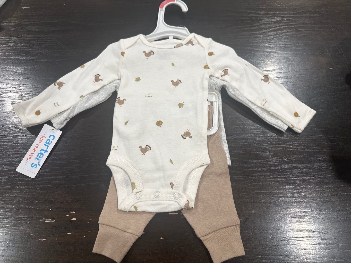 Carter’s® Turkey Day 3-Piece Baby Outfit Set