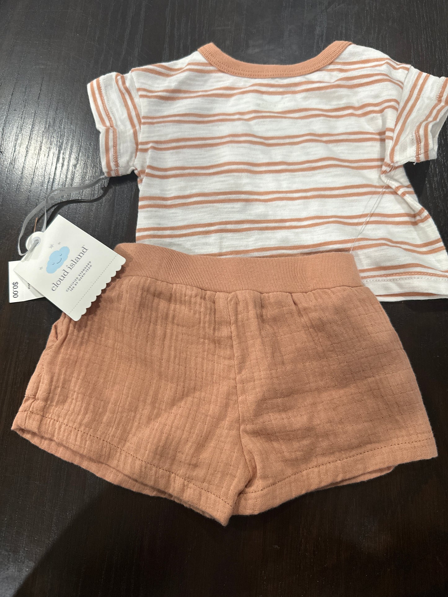 Cloud Island™ Baby 2-Piece Outfit Set – Shirt & Shorts