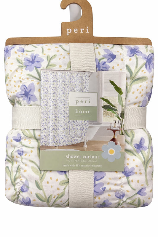 Peri Home Bluebell Shower Curtain