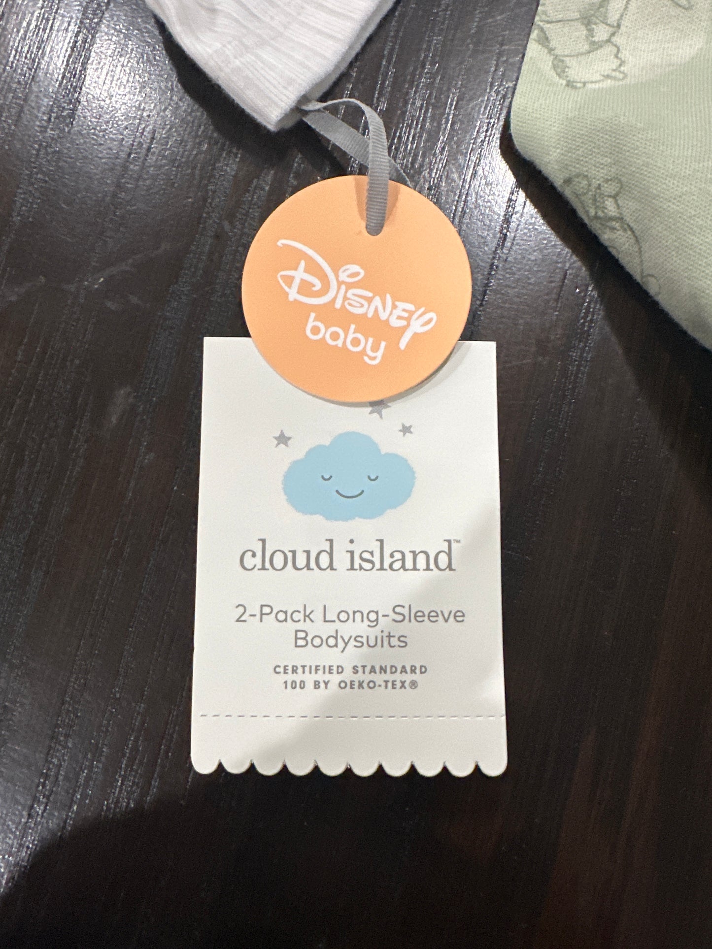 Cloud Island Disney Baby Long Sleeve Bodysuits 2-Pack Winnie the Pooh