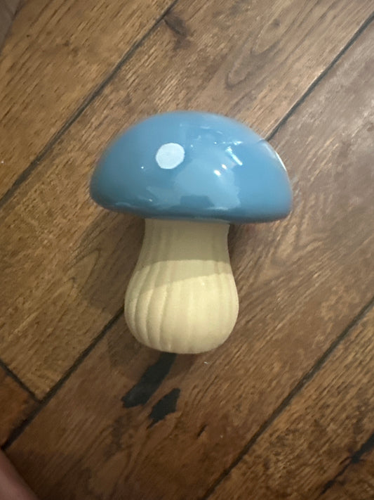 Blue mushroom
