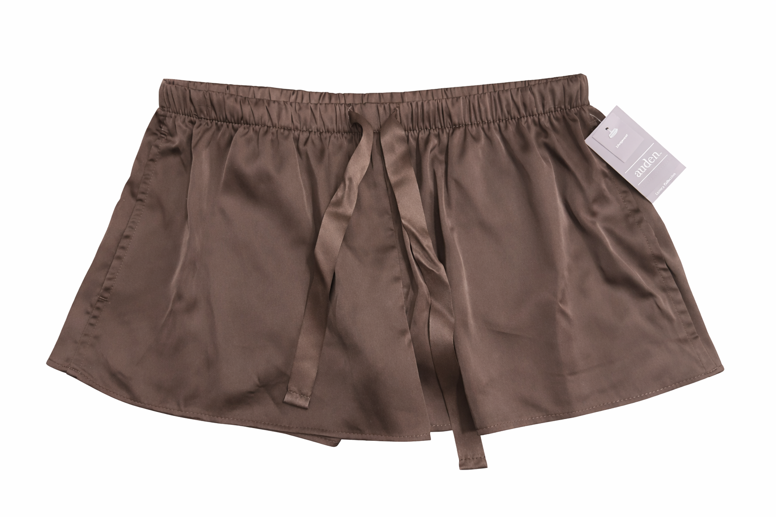 Auden Women’s Satin Pajama Shorts Sleepwear Lounge