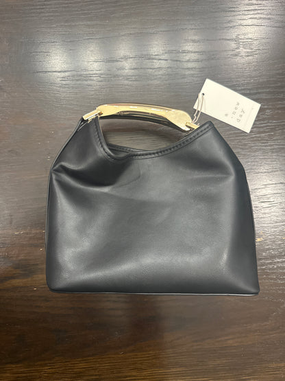 A New Day Structured Top Handle Handbag – Black