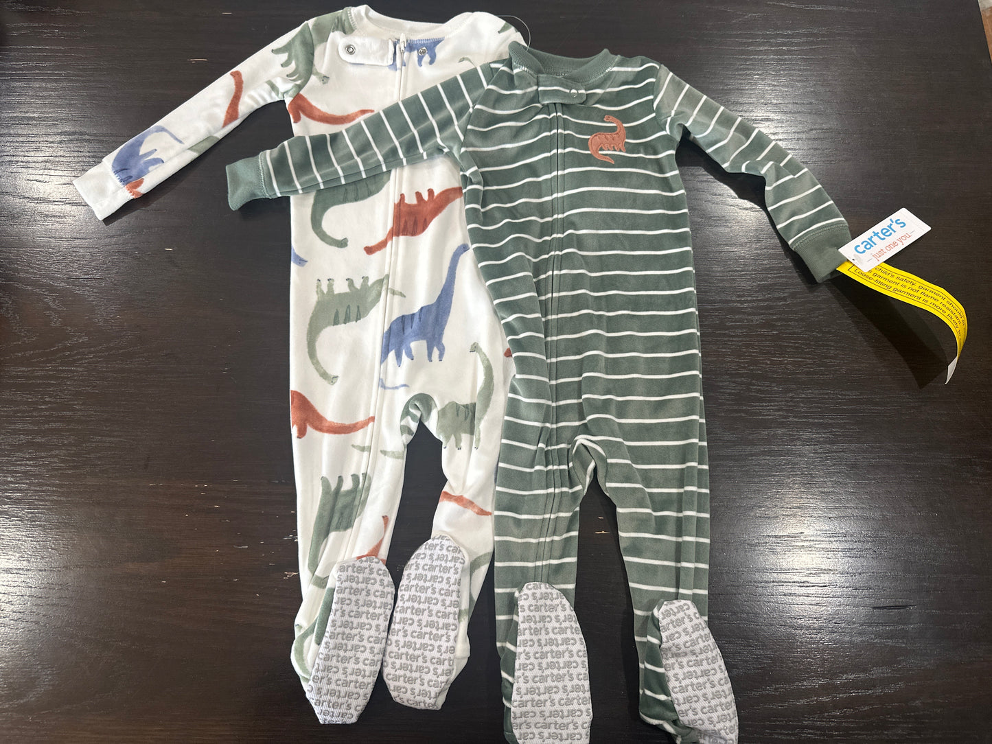 Carter’s® Baby Dinosaur Footed Sleepers – 2-Pack