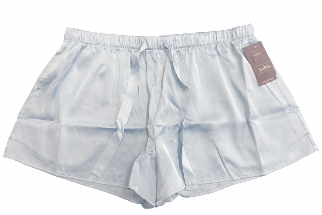Auden Women’s Satin Pajama Shorts Sleepwear Lounge