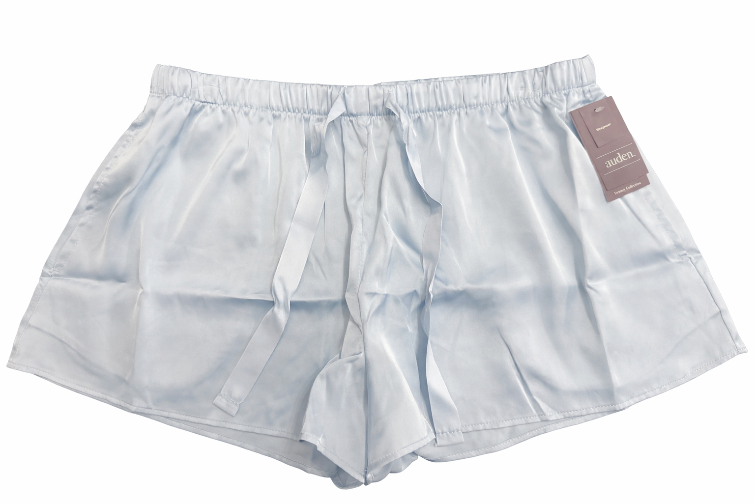 Auden Women’s Satin Pajama Shorts Sleepwear Lounge