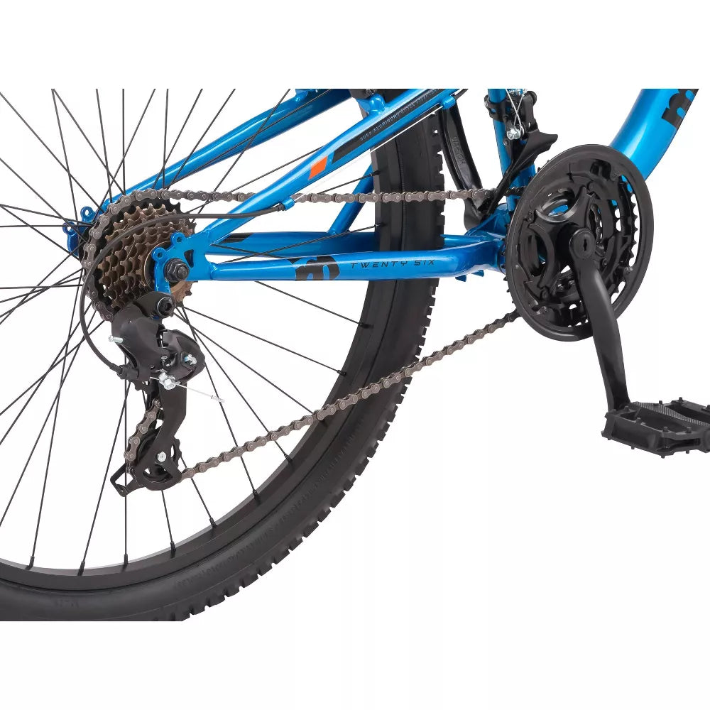 Mongoose Limestone 26 Men's Mountain Bike - Blue r8286tg