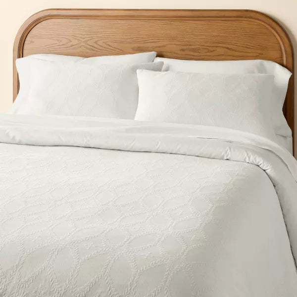 Trellis Pattern Comforter Cream - Hearth & Hand™ with Magnolia-King
